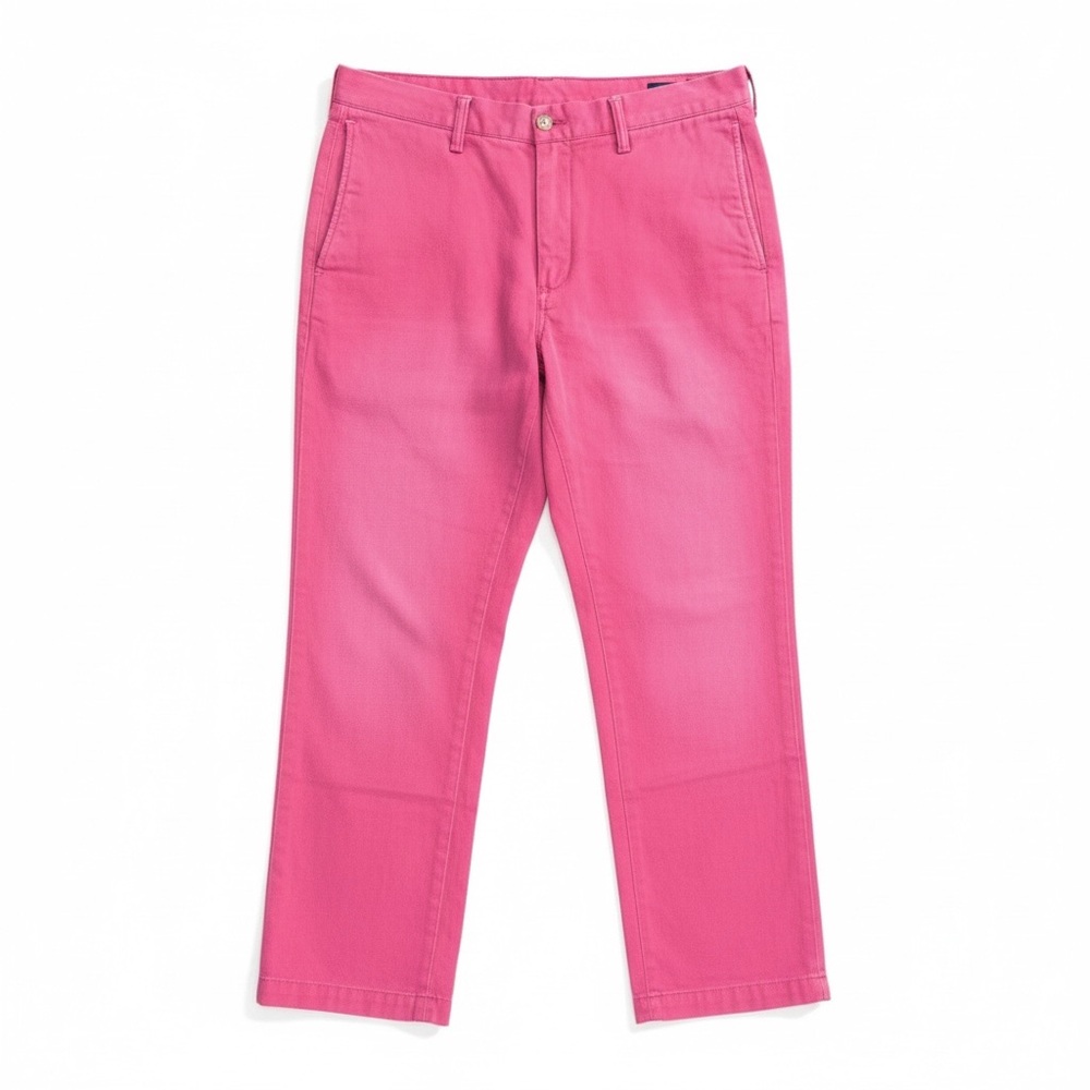 🩳 Polo Ralph Lauren Slim Fit Chino Pants – Red – Men’s 32